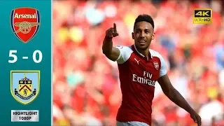 Arsenal vs Burnley 5-0 Highlights & All Goals (Last Match)