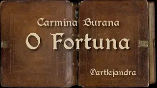 CARL ORFF - O FORTUNA. CARMINA BURANA (original lyrics and Spanish/English translation)
