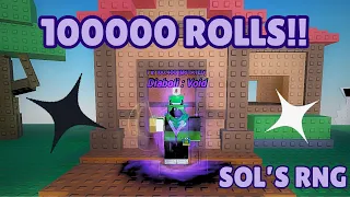 I Rolled 100000 times in SOL'S RNG!! (this is what I found)