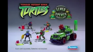 TMNT 2003 Sewer Spewer Playmates Toys Commercial