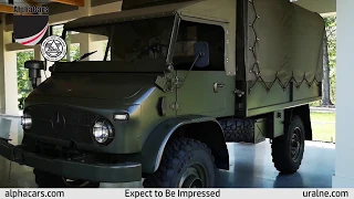 1969 Mercedes Unimog, Overview and Cold Start, AlphaCars