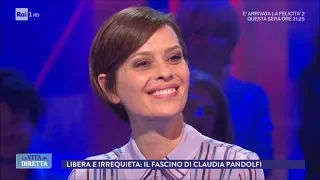 Claudia Pandolfi: "Sono campionessa mondiale di gaffe" - La Vita in Diretta 21/02/2018