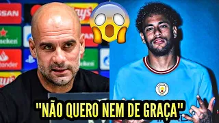 OLHA O QUE PEP GUARDIOLA FALOU SOBRE NEYMAR NO CITY 😯