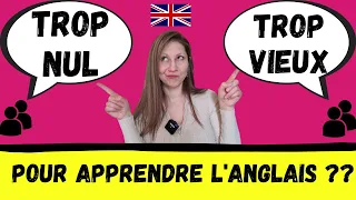 Ma stratégie pour apprendre l'anglais EFFICACEMENT après 40 ans (SPÉCIAL DÉBUTANTS) Partie 1/2