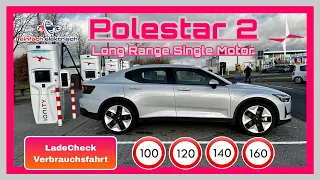 🚘 Polestar 2 Long Range Single Motor🪫Verbrauchsfahrt & Ladecheck🧐wie effizient ist er im Winter⁉️
