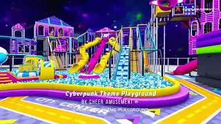Cyberpunk Theme Playland Indoor Playground Equipment Supplier | Cheer Amusement®