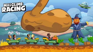 Potato Man vs All Vehicles - Hill Climb Racing