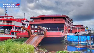 NOVA FERRYBOAT ANA BEATRIZ SAINDO EM SANTARÉM - UMA GIGANTE