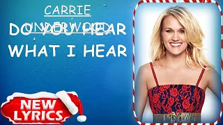 Carrie Underwood - Do You Hear What I Hear (Lyrics) | Christmas Songs Lyrics