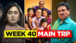 Sab TV Week 40 TRP - Sony Sab Week 40 Main TRP