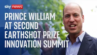 Prince William attends second Earthshot Prize Innovation Summit in New York