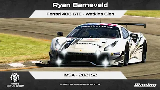 iRacing - 21S2 - Ferrari 488 GTE - IMSA - Watkins Glen - RB