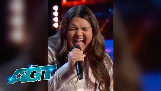 Her voice will give you chills 🤩 | #shorts #agt