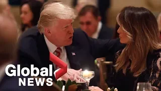 Donald Trump celebrates Thanksgiving at Mar-a-Lago with family