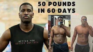 Losing 50 pounds in 60 days | Tidell Pierre