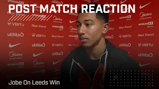 "We showed determination" | Jobe On Leeds Win | Post-Match Reaction