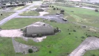 RAF Alconbury Quadcopter Flyover