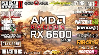 RX 6600 in 2023 - Test in 25 Games (1440P)