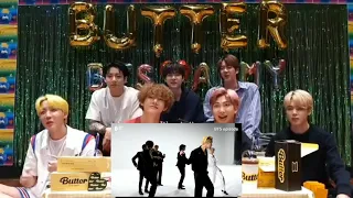 BTS reaction to - 'BUTTER' MV Shooting Sketch