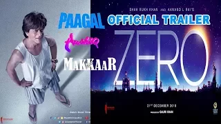 zero official trailor | shahrukh khan | Aanand L Rai | Anushka Sharma | Katrina Kaif | 2018 |