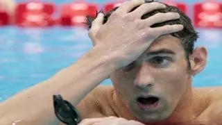 Ryan Lochte beat Michael Phelps in their 1st Olympic race