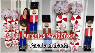 HERMOSAS💂‍♂️MANUALIDADES NAVIDEÑAS PARA PUERTAS🎄2023