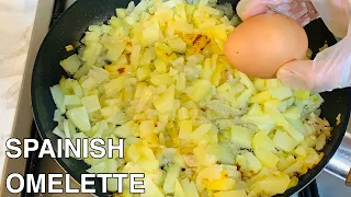 Traditional Spanish Omelette With Only 3 Ingredients | Everyone Will Be Delighted | 10 Min Recipe