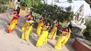 || HOLI 2K21 :- BOSONTO BOHILO SOKHI & RANG SARI || PRESENTED BY :- DEBASREE DANCE ACADEMY ||