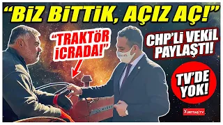 CHP'li Ali Mahir Başarır'dan boğazları düğümleyen esnaf ve köylü ziyareti! "Biz bittik, açız aç!"