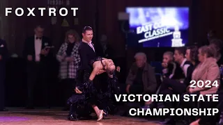 Andrew Nolo & Šarlote Jakse - Victorian State Championship - 2024 - Foxtrot