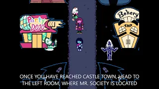 DELTARUNE CHAPTER 2 SECRET - How to acquire a Jevil's item and Shadow Crystal without CH1 Transfer