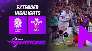 Extended Highlights | England v Wales | TikTok Women's Six Nations 2022