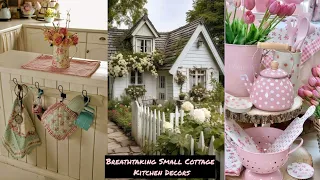 🍂 RUSTIC 🍂Aesthetic: Shabby Chic Small Kitchen Decor Ideas & Design With a Lived-in Feel