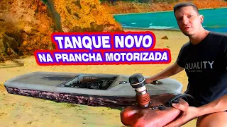 Daniel achou  um TANQUE para a Prancha SURF Motorizada 🔥200cc