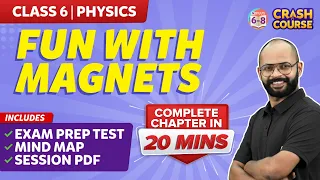 Complete Fun with Magnets Chapter Under 20 Mins Class 6 Physics | Crash course | BYJU'S