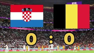 Чемпионат мира по футболу 2022 / Хорватия - Бельгия / World Cup Croatia - Belgium