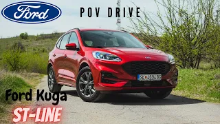 2022 Ford Kuga 1.5 EcoBoost (150hp) ST-Line - POV Drive & Walkaround | Cars by Vik