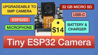 XIAO ESP32S3 Sense - Tiny ESP32 Camera