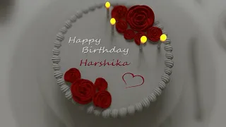 Happy Birthday Harshika