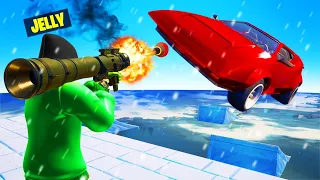 I Played ROCKETS vs. SUPERCARS In FORTNITE!