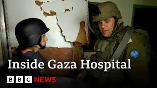 BBC goes inside Al-Shifa hospital with the Israeli army -BBC News