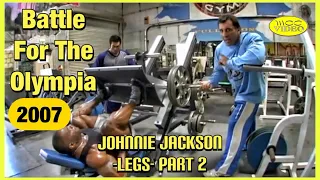 JOHNNIE JACKSON -LEGS- PT. 2 (2007) BATTLE FOR THE OLYMPIA DVD