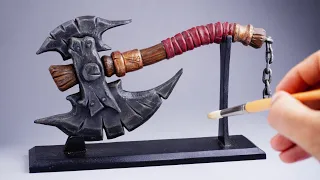 How to Make This Axe | Polymer Clay