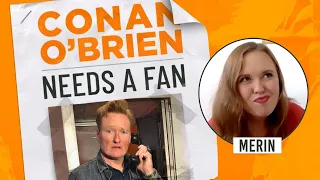 Conan Gets Roasted By A Fan - "Conan O'Brien Needs A Fan"