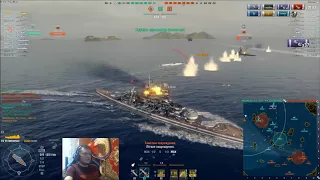 Азы World of Warships Как играть на линкорах