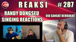 PERTAMA KALI BEREAKSI RANDY DONGSEU - SINGING REACTIONS ON OME TV - BRAZILIAN REAKSI