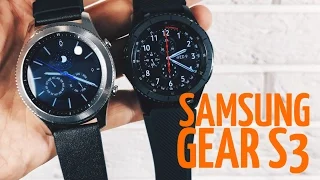 Обзор Samsung Gear S3: Classic & Frontier