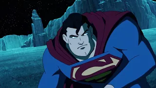 Brutal - Superman pretend to be beaten by The Elite