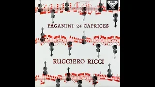 RICCI   PAGANINI • 24 CAPRICES