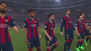 PES 2015 (PS5 GAMEPLAY) FC BARCELONA X REAL MADRID, EM 4K